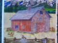 Barn & chickens