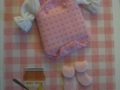 Pink baby, booties