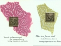 Baby footprint, small cards