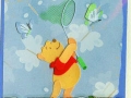 Pooh catching flutterbies