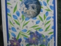 Spring blue flower equinox