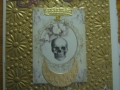 gold skull with moon & crown