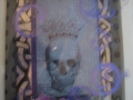 Day of the Dead, skull with crown