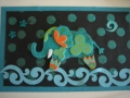 turquoise elephant