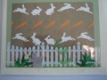 Rabbits and watering can