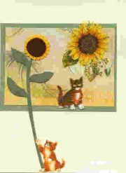 cats_and_sunflower
