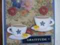 cups with GRATITIDE